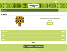 Tablet Screenshot of haroldsflorist.com